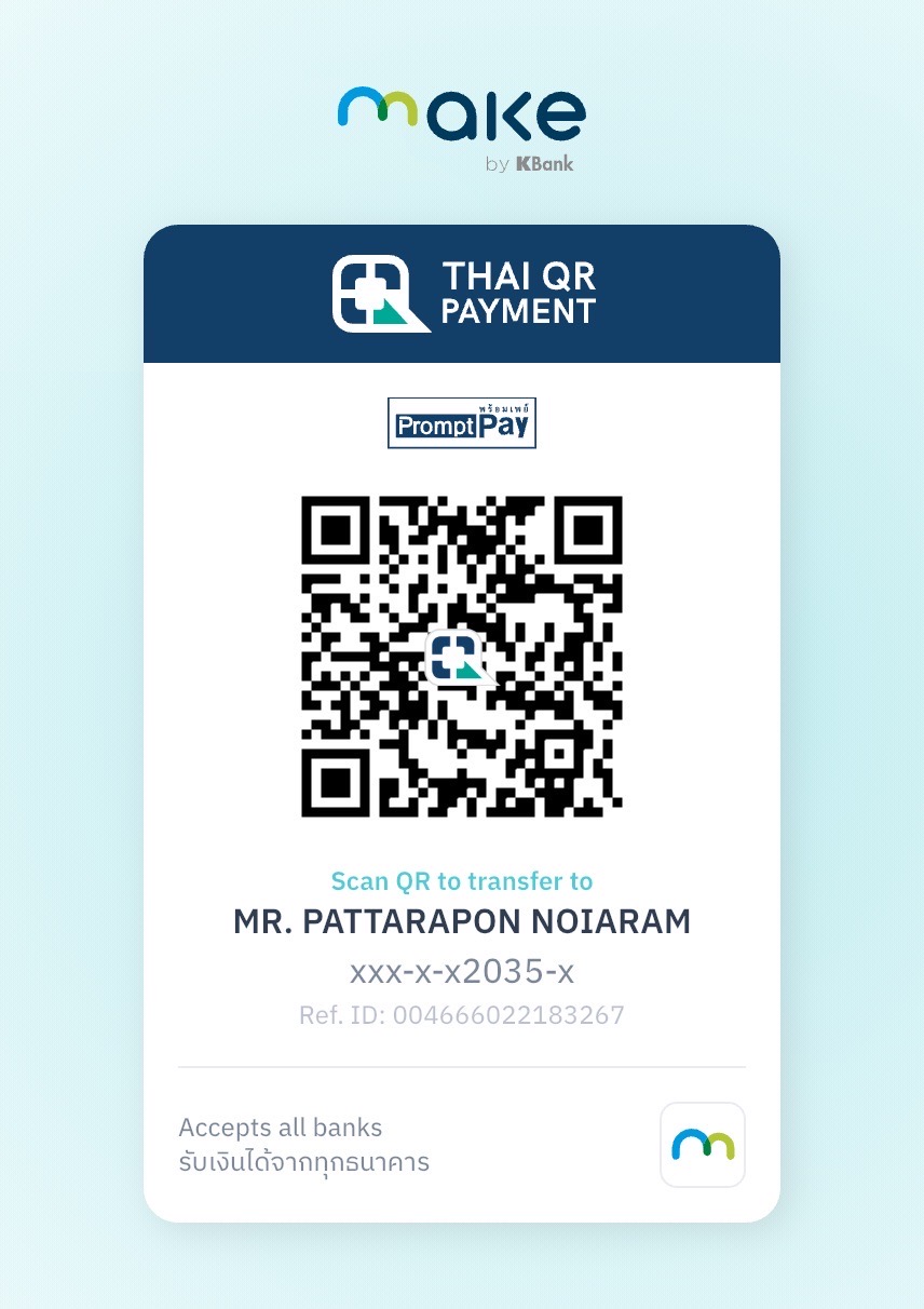 PromptPay QR code
